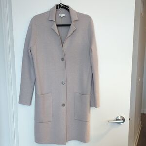 LIKE NEW Reiss Wool Blend Sweater-Coat